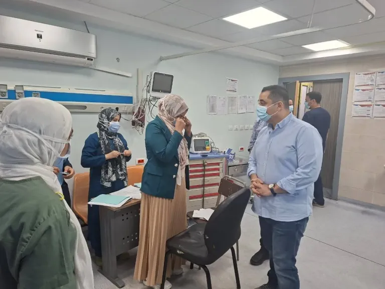 جولة وكيل صحة قنا بمستشفي الصدر