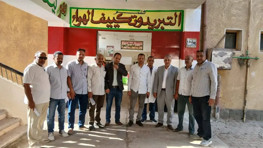 جولة ميدانية لـ مدير تعليم أبو تشت