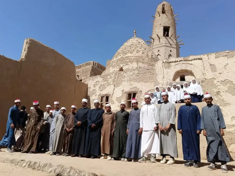 جانب من الزيارة