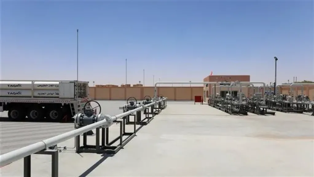 محطة الغاز بالخارجة