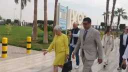 المستشارة الفيدرالية السويسرية تزور الأقصر...