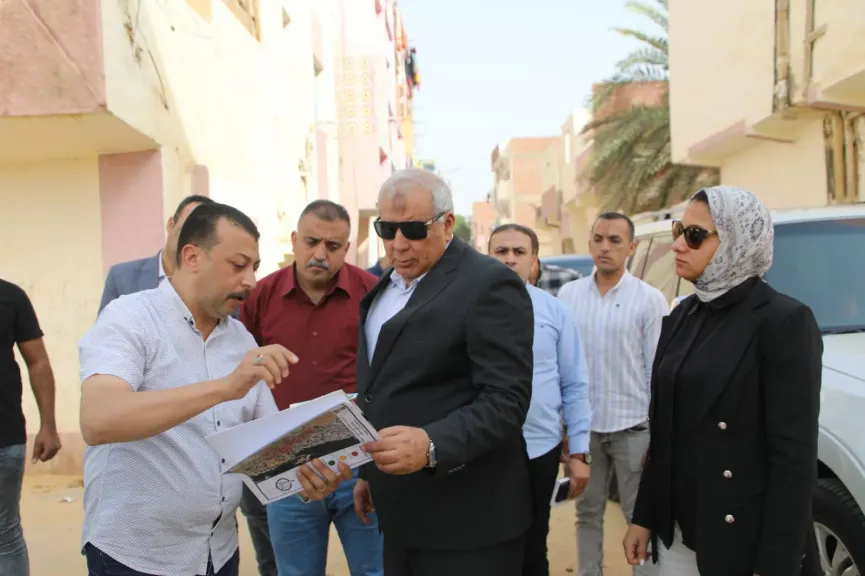 جولة محافظ الوادى الجديد