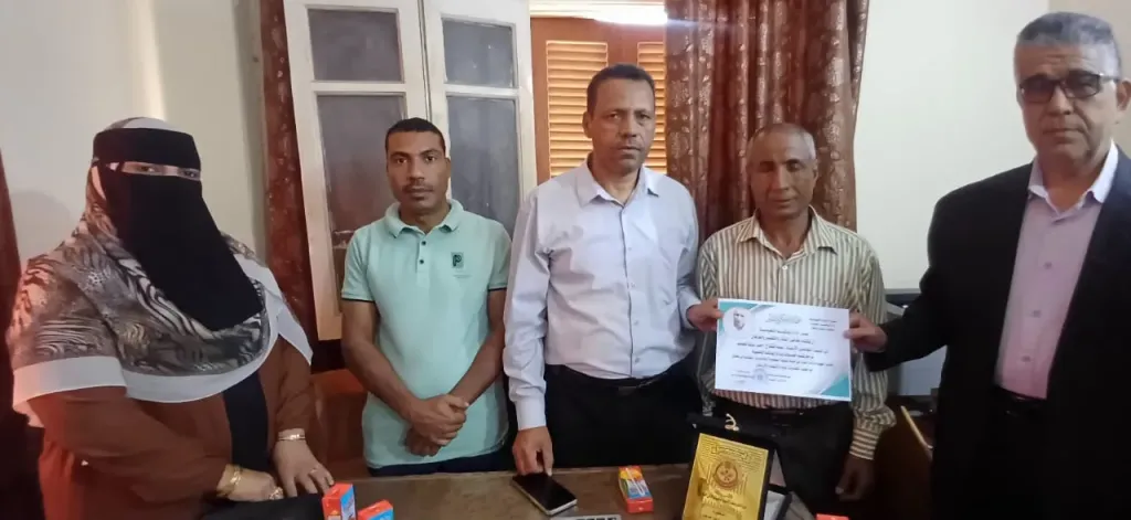 جانب من التكريم