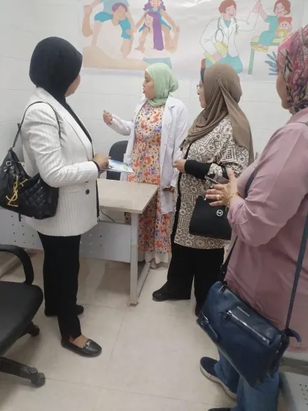 جولة وكيل مديرية الصحة