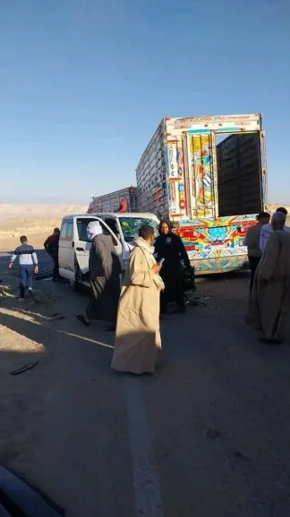 صورة من الحادث