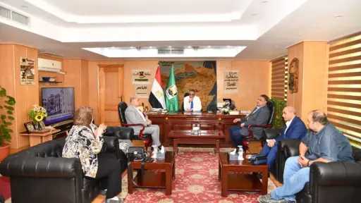 انهيار جزئي بطريق كفر محفوظ...