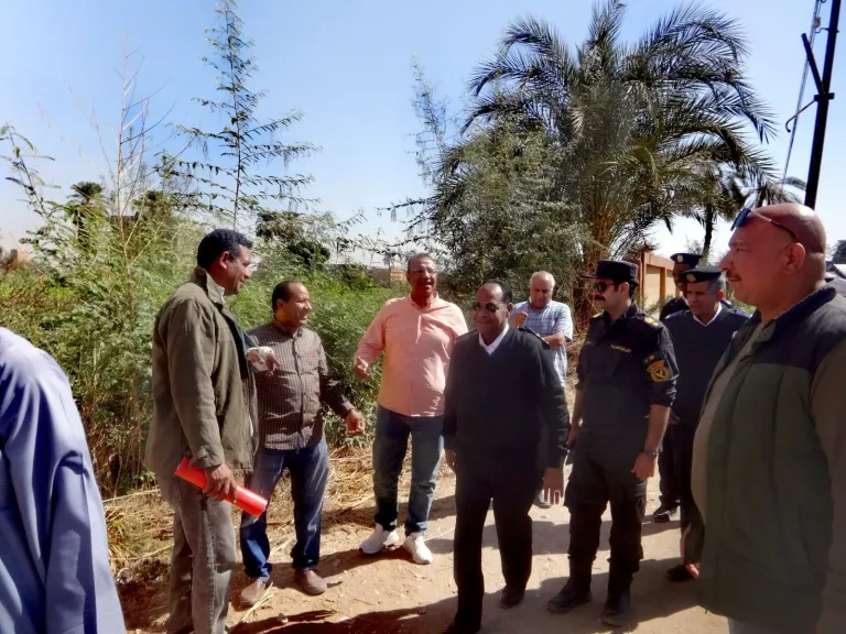 استرداد حالتي تعدي على أرض أملاك دولة في مدينة الأقصر