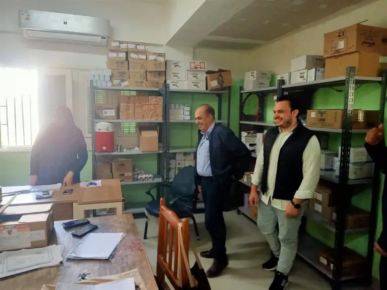 جولة وكيل صحة الوادي الجديد