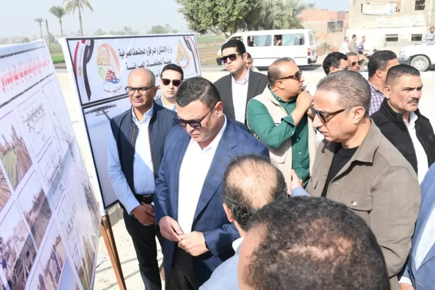 جولة وزير الإسكان و محافظ الفيوم،