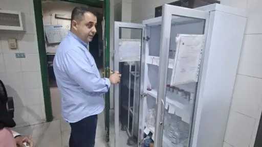 خلال جولة مسائية.. وكيل صحة...