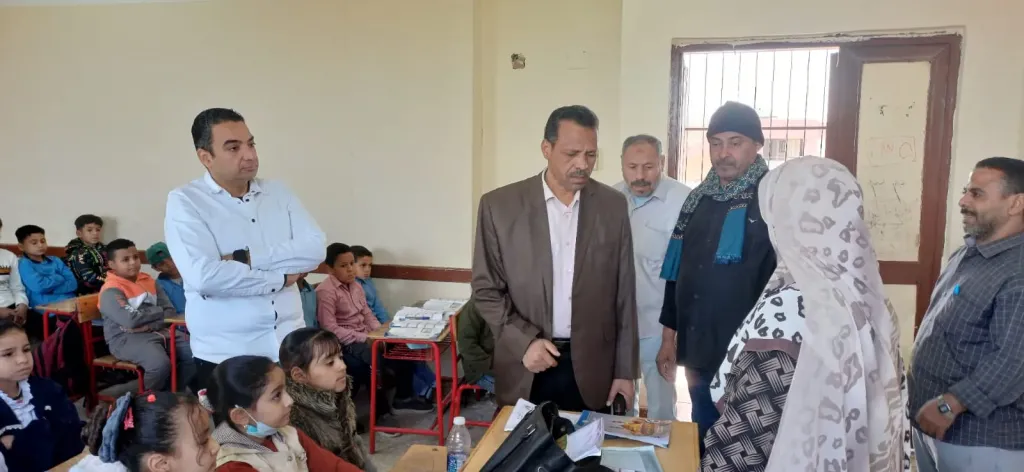 جولة مدير تعليم أبو تشت