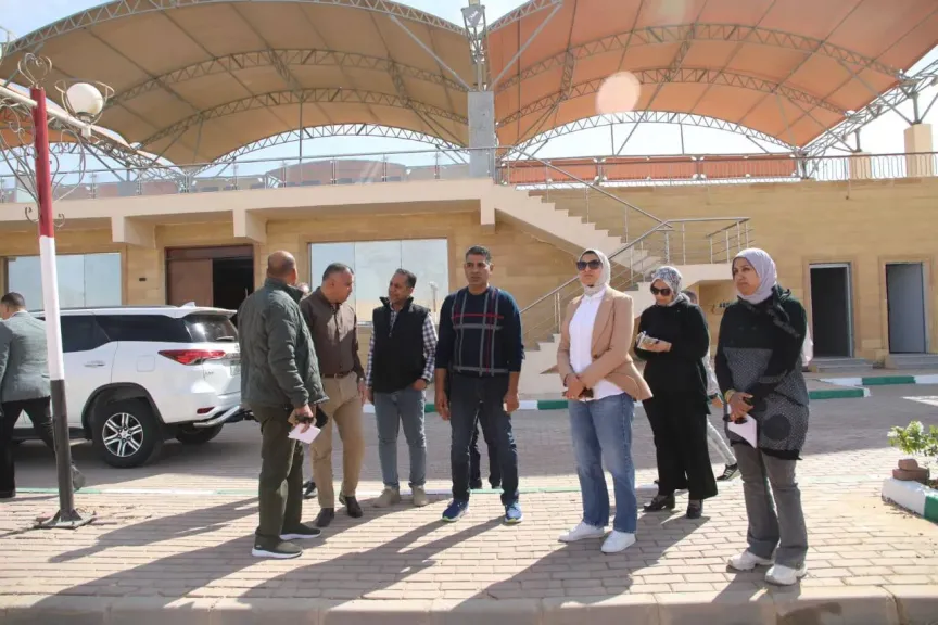 جولة نائب محافظ الوادي الجديد