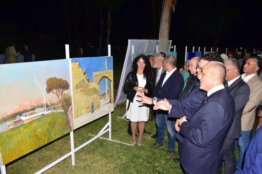 محافظ الأقصر ووزير الثقافة