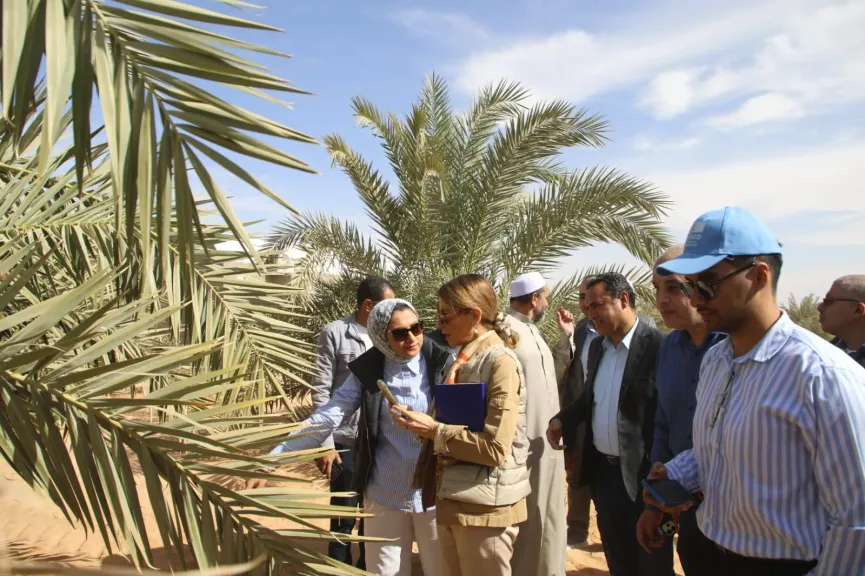 المدير الإقليمي لـ  ” اليونسكو” تتفقد مزرعة الجمعية الشرعية