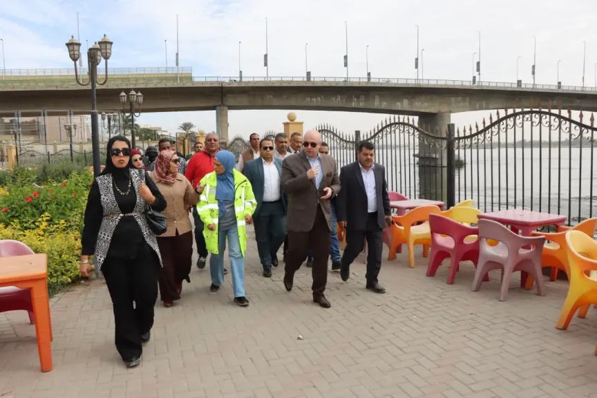 جولة محافظ بني سويف