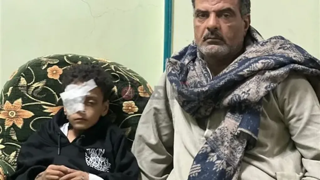 التلميذ المصاب