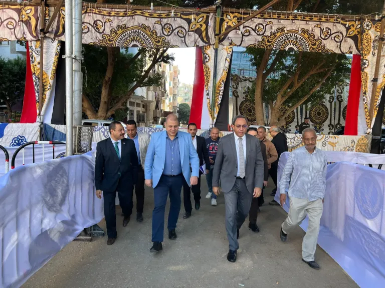 محافظ قنا يتفقد الاستعدادات النهائية للجان انتخابات مجلس النواب
