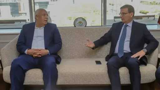 وزير الزراعة ومحافظ الوادي الجديد...