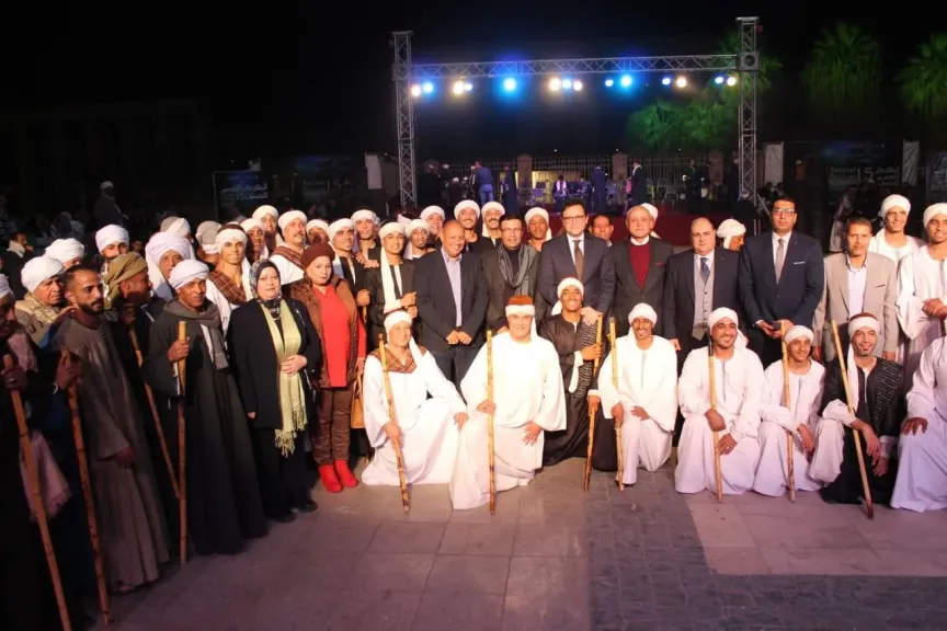 ختام فعاليات الدورة الخامسة عشرة للمهرجان القومي للتحطيب في الأقصر