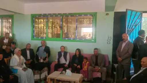 وزيري التخطيط والزراعة ومحافظ أسوان...