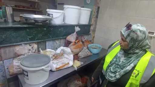 ضبط 130 كجم لحوم وكبدة...