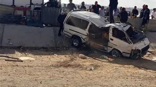 بسبب السرعة الزائدة.. 4 مصابين...