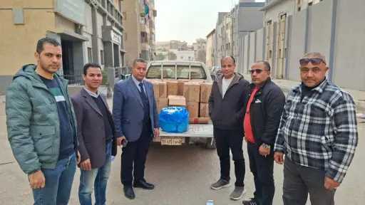 ضبط 6248 عبوة مواد غذائية...