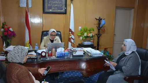 نائب محافظ الوادي الجديد تبحث...