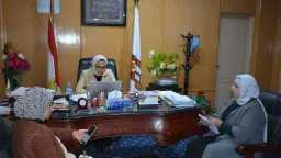 نائب محافظ الوادي الجديد تبحث...