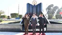 محافظ الفيوم ومدير الأمن والمستشار...