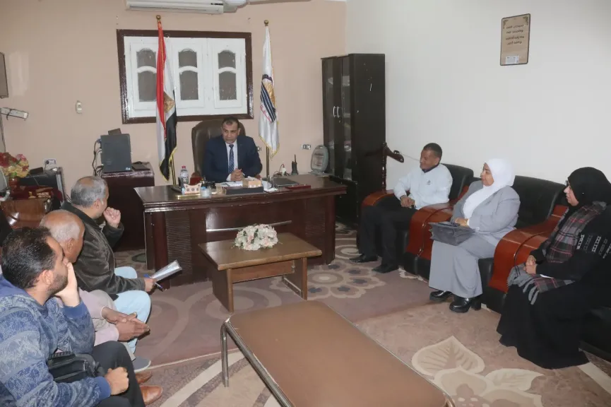 اجتماع لجنة حماية الطفل بمركز الوقف