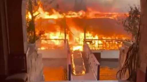 السيطرة على حريق بعوامة تابعة...