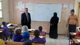 جولة مفاجئة لـ مدير تعليم...