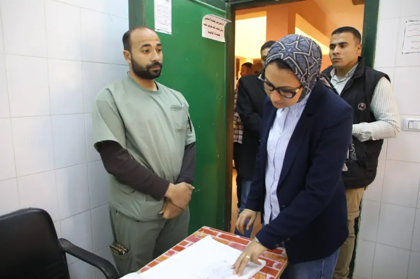 جولة محافظ الوادي الجديد