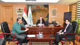 محافظ الفيوم يبحث آليات الاستغلال...
