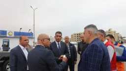 محافظ البحر الأحمر يتفقد موقع...