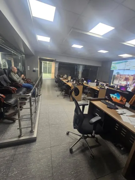 السكرتير العام يتابع حملات الإزالةكر